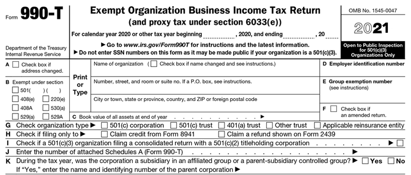 2022 IRS Form 990T Instructions ┃ How to fill out 990T?